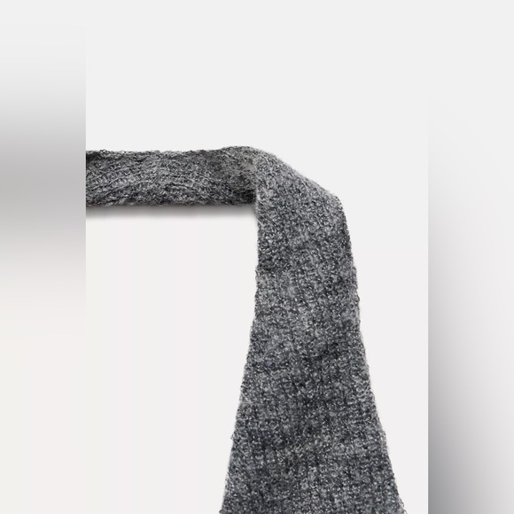 ZARA | Wool blend Halter Neck top - Picture 7 of 12